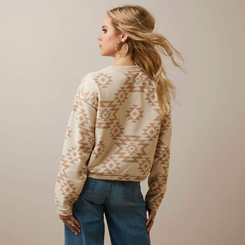 Brazilian Sand Ariat O'keefe Sweatshirt | 02BYFAPGI