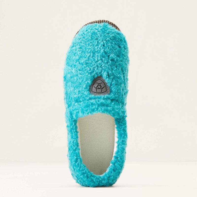 Bright Turquoise Ariat Snuggle | 64BLOCRIF