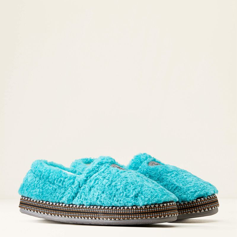 Bright Turquoise Ariat Snuggle | 64BLOCRIF