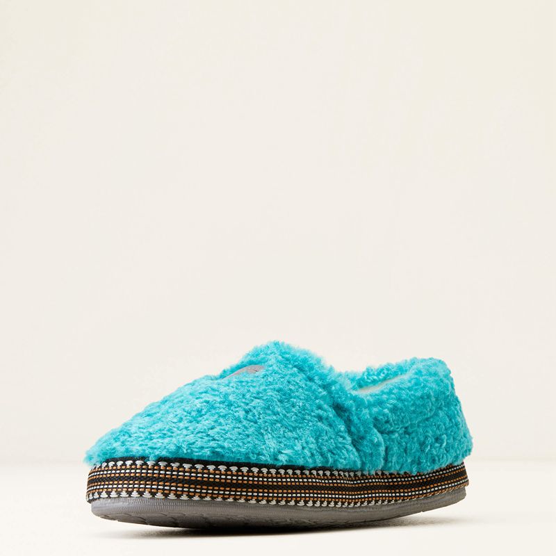 Bright Turquoise Ariat Snuggle | 64BLOCRIF