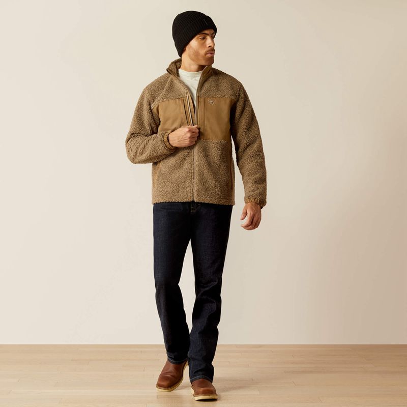 Brindle Ariat Odessa Sherpa Jacket | 75PJASHLN