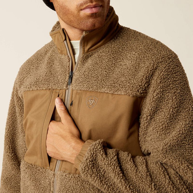 Brindle Ariat Odessa Sherpa Jacket | 75PJASHLN