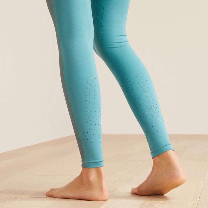 Brittany Blue Ariat Eos Chic Half Grip Tight | 64YRFVOBG