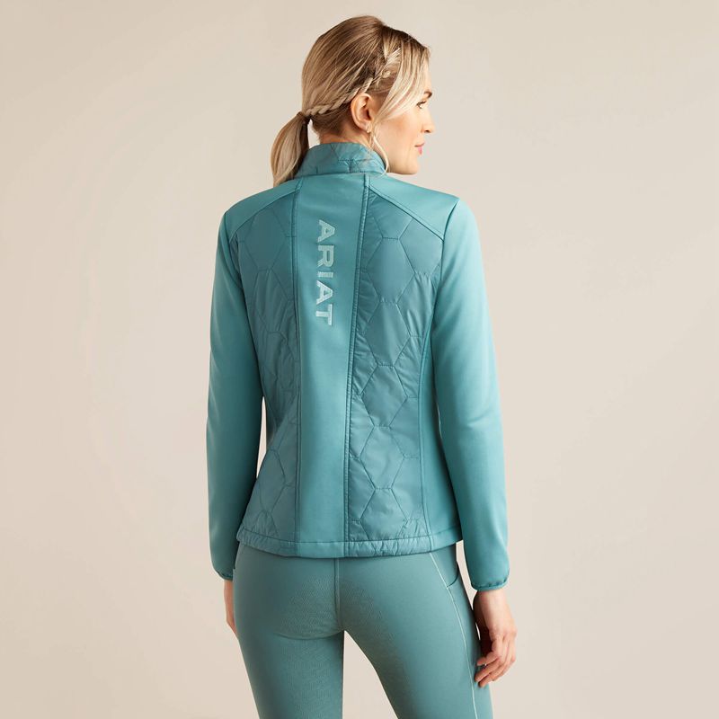 Brittany Blue Ariat Fusion Insulated Jacket | 63RINVACO