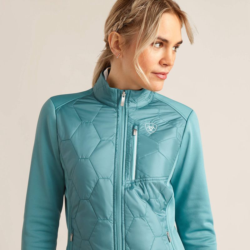 Brittany Blue Ariat Fusion Insulated Jacket | 63RINVACO