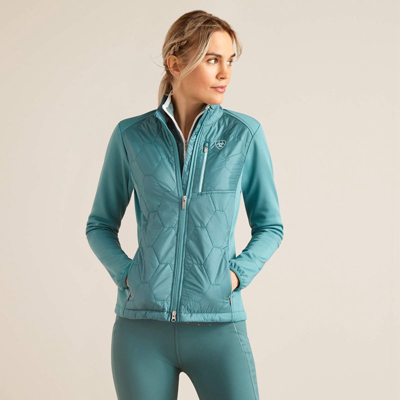 Brittany Blue Ariat Fusion Insulated Jacket | 63RINVACO