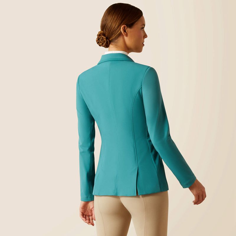 Brittany Blue Ariat Galatea Show Coat | 32TIGZHBC