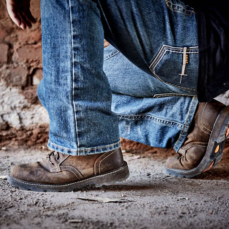 Brown Ariat Groundbreaker 6