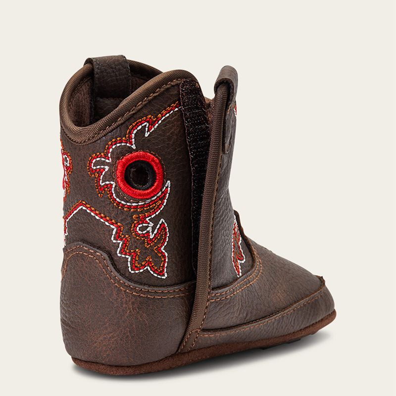 Brown Ariat Lk Lil' Stompers Rough Stock Boot | 94JHUOZWY