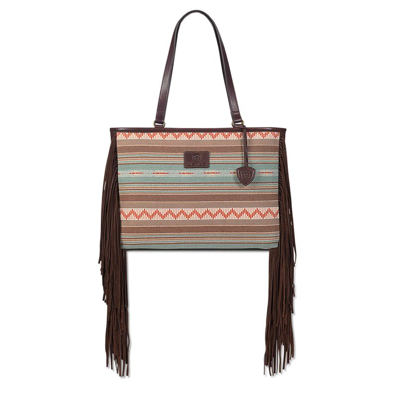 Brown Ariat Serape Tote Bag | 73RGWIYFN