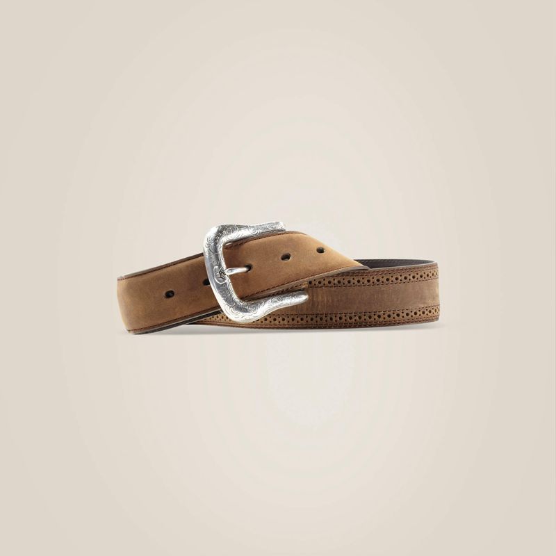 Brown Ariat Small Hole Trim Belt | 54WYHGOFS