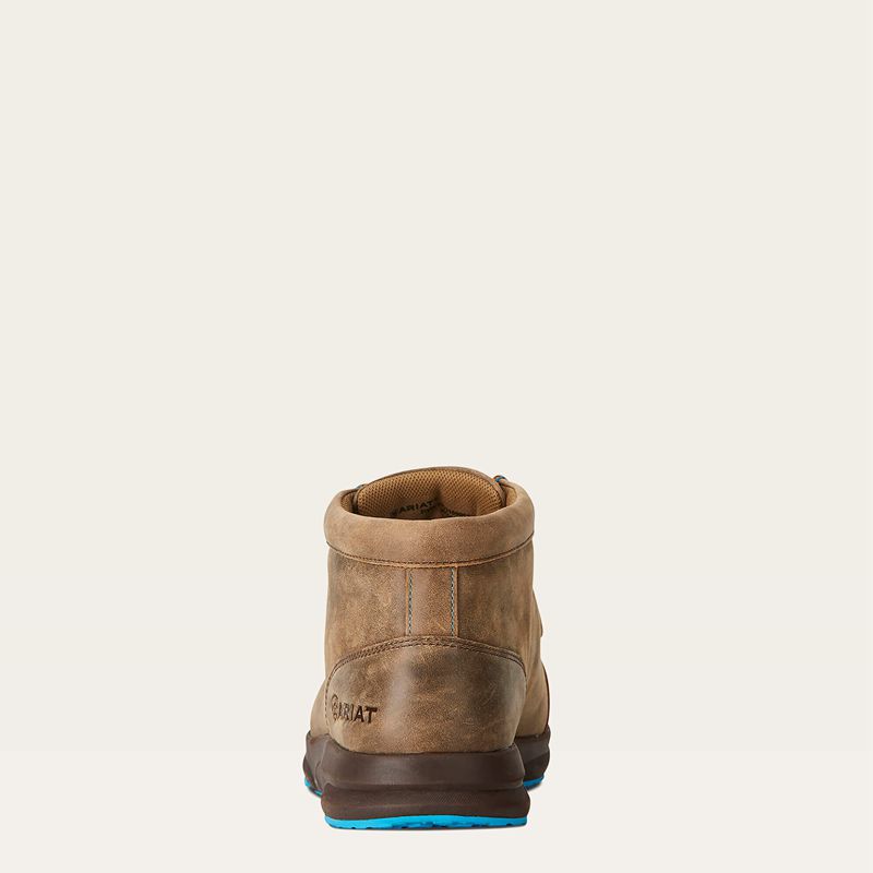 Brown Bomber/Blue Laces Ariat Spitfire | 05TPOIEUH