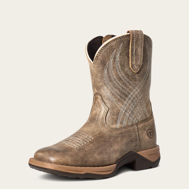 Brown Bomber Ariat Bk Child Anthem Western Boot | 56UPGWIMA