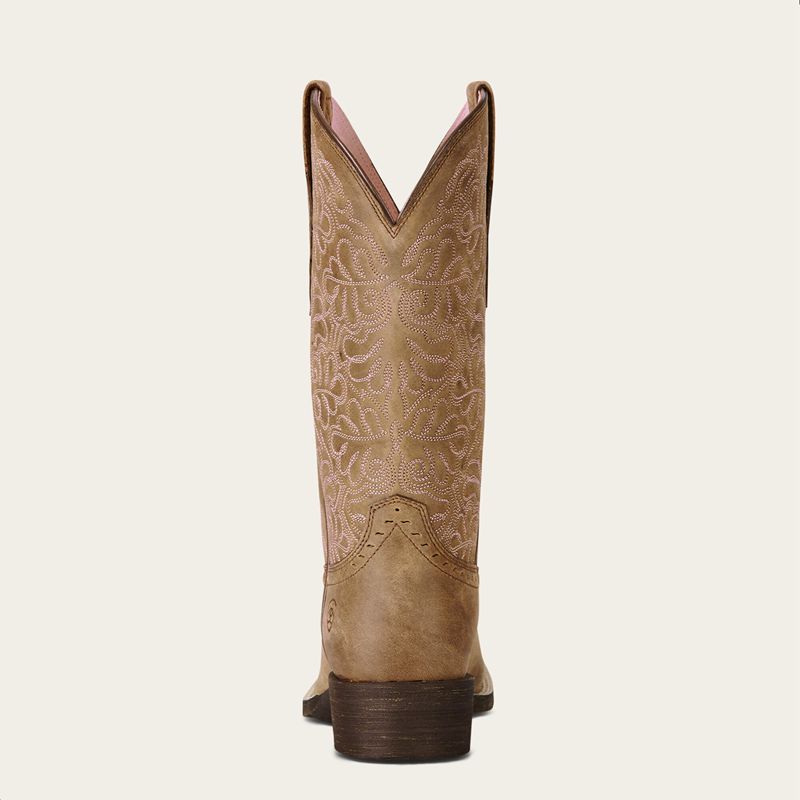 Brown Bomber Ariat Round Up Remuda Western Boot | 53RKQTXSW