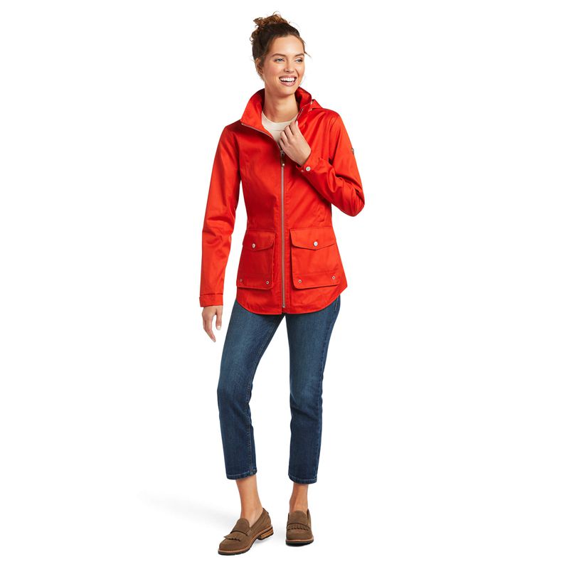 Burnt Orange Ariat Vernal Jacket | 34ATBSUMK