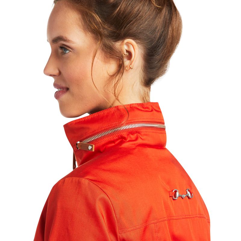 Burnt Orange Ariat Vernal Jacket | 34ATBSUMK