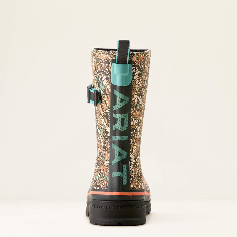 Butterfly Ariat Kelmarsh Mid Rubber Boot | 24FUHCMOZ