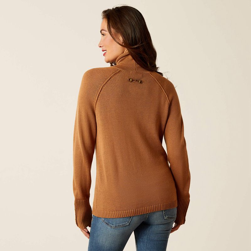 Camel Ariat Bahia Sweater | 23KLUINYO