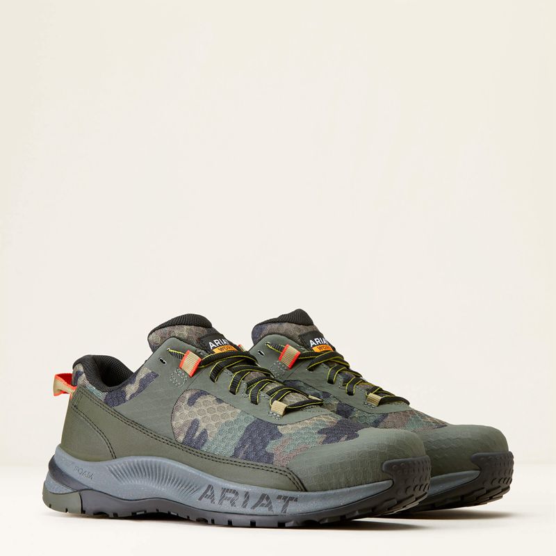 Camo Ariat Outpace Shift Composite Toe Work Shoe | 02ZHSBFYD