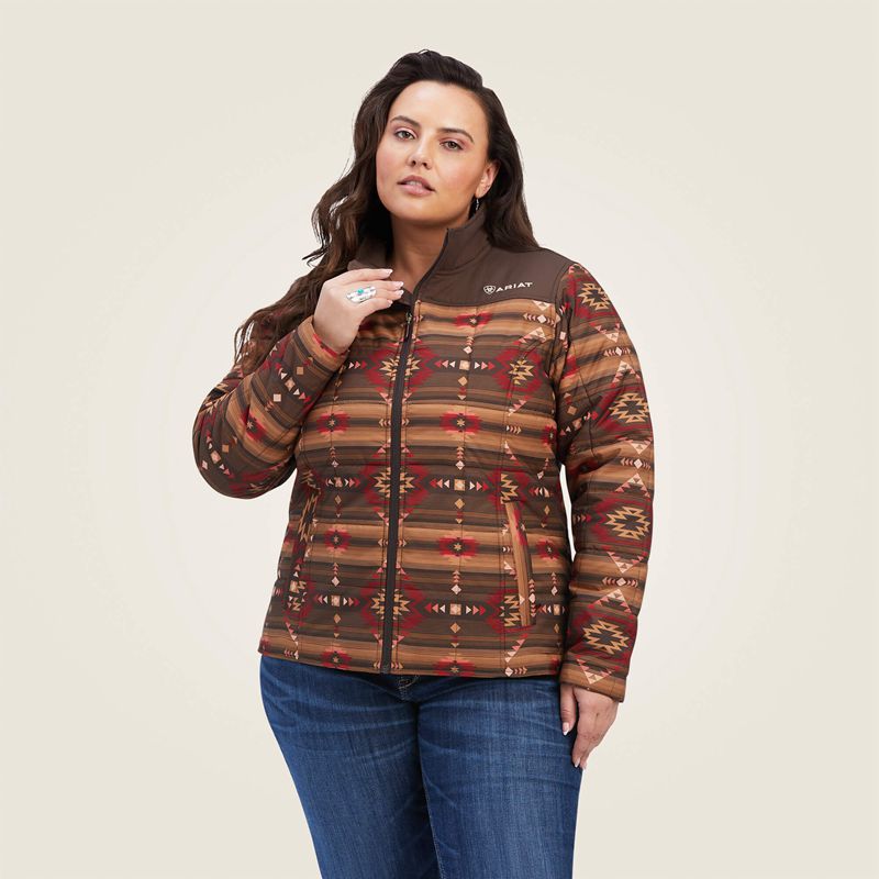 Canyonlands Print Ariat Crius Insulated Jacket | 36SJKQMHU