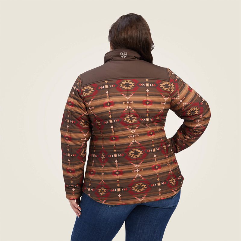 Canyonlands Print Ariat Crius Insulated Jacket | 36SJKQMHU