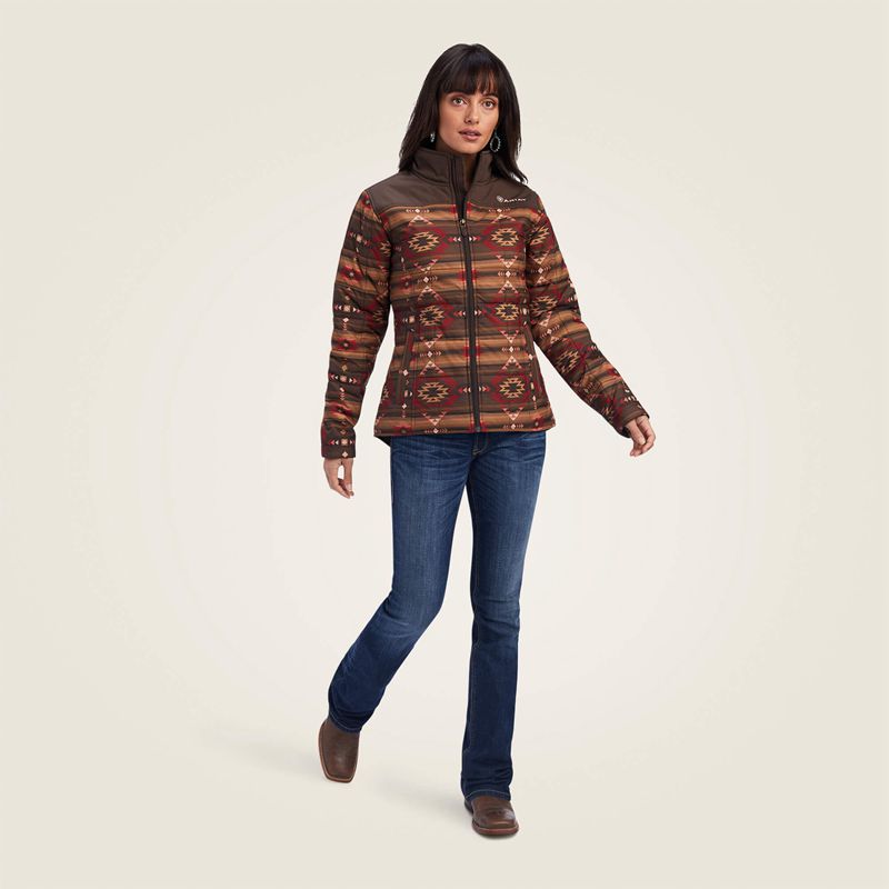 Canyonlands Print Ariat Crius Insulated Jacket | 36SJKQMHU