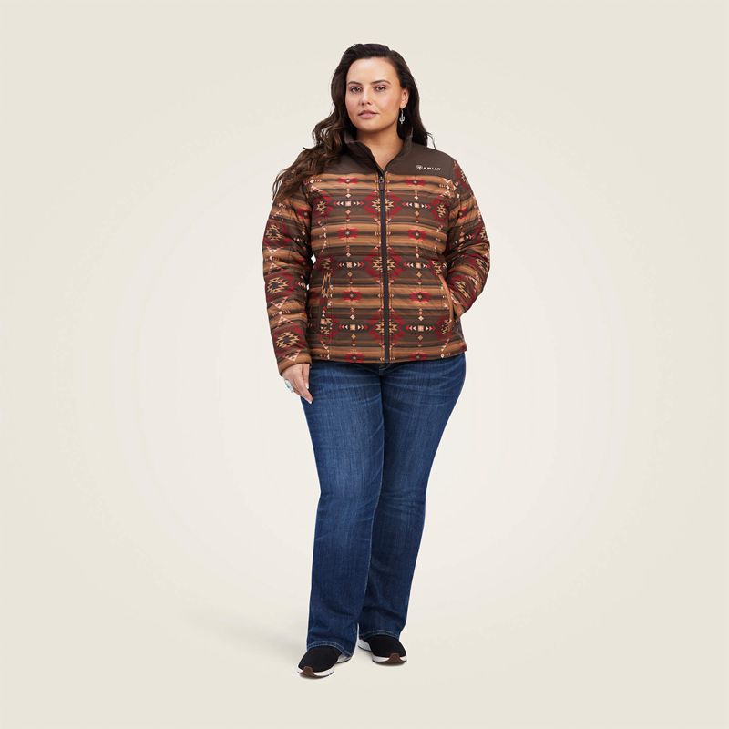 Canyonlands Print Ariat Crius Insulated Jacket | 36SJKQMHU