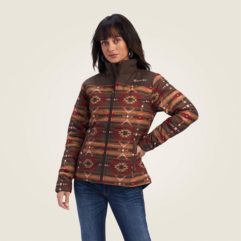 Canyonlands Print Ariat Crius Insulated Jacket | 36SJKQMHU