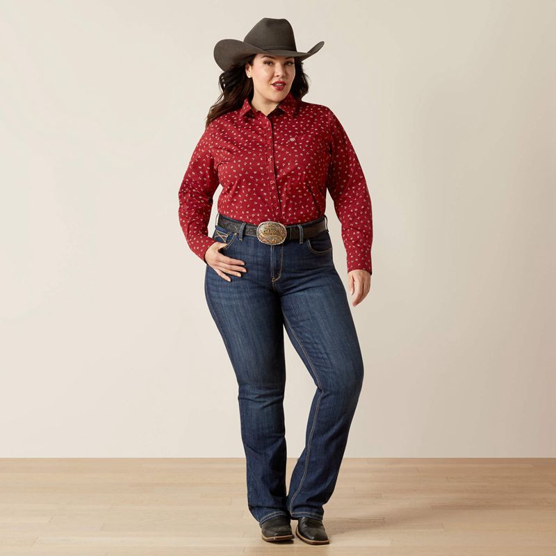 Cattle Brand Ariat Kirby Stretch Shirt | 83AWHKEFC