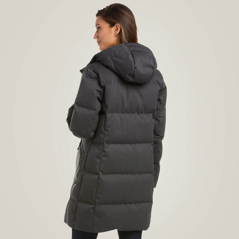 Charcoal Ariat Menlo Down Jacket | 54AJTKHZY