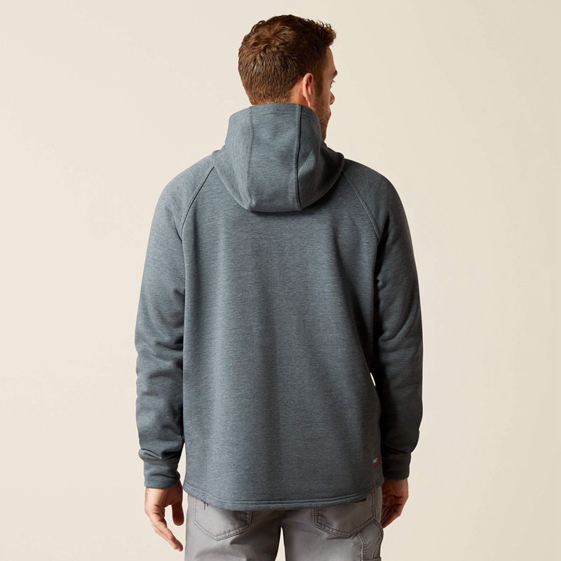 Charcoal Grey Ariat Fr Primo Fleece 2.0 Hoodie | 95SJVTQRE