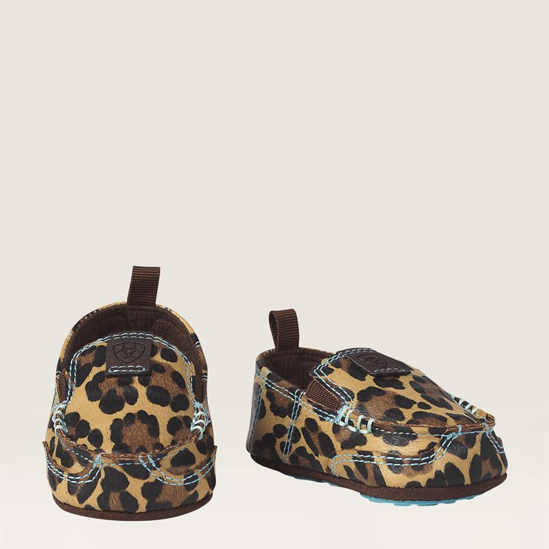 Cheetah/Brown Ariat Lk Lil Stompers Natalie Cruiser | 26RXNPYOC