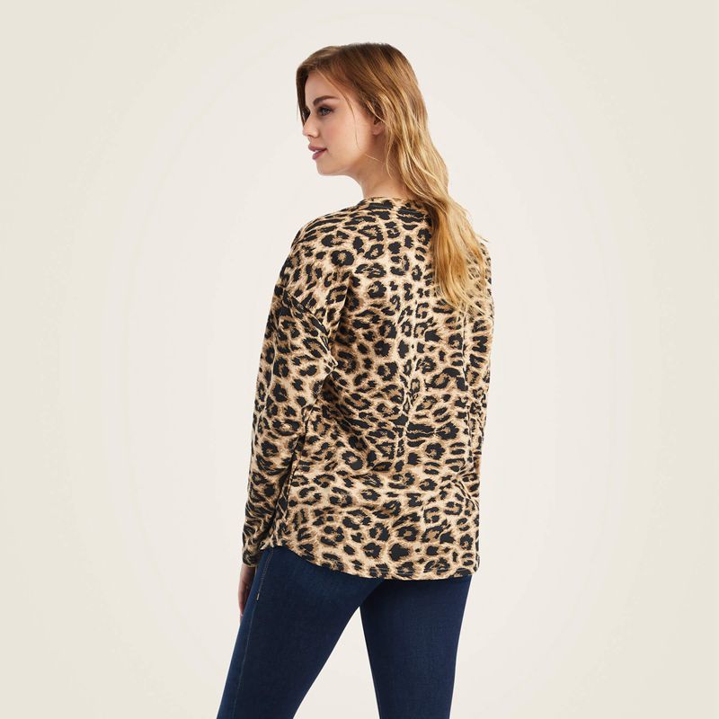 Cheetah Ariat Wild Life Shirt | 16ZWKBLPI