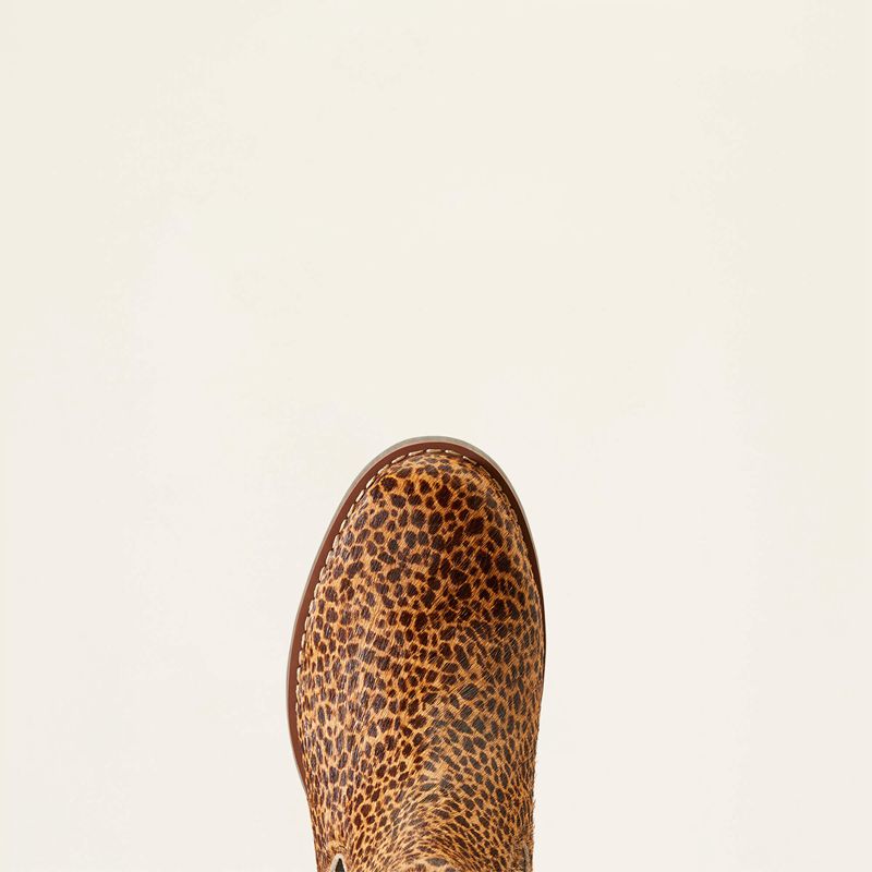 Cheetah Hair On Ariat Wexford Chelsea Boot | 90EXMUTHZ