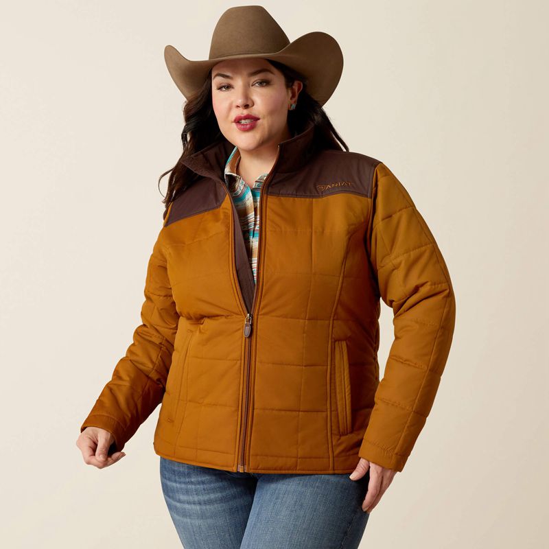 Chestnut/Chocolate Plum Ariat Crius Insulated Jacket | 27HFXNJDC