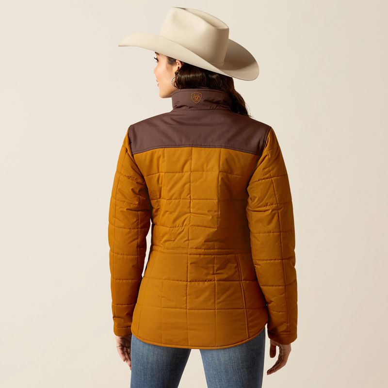 Chestnut/Chocolate Plum Ariat Crius Insulated Jacket | 27HFXNJDC