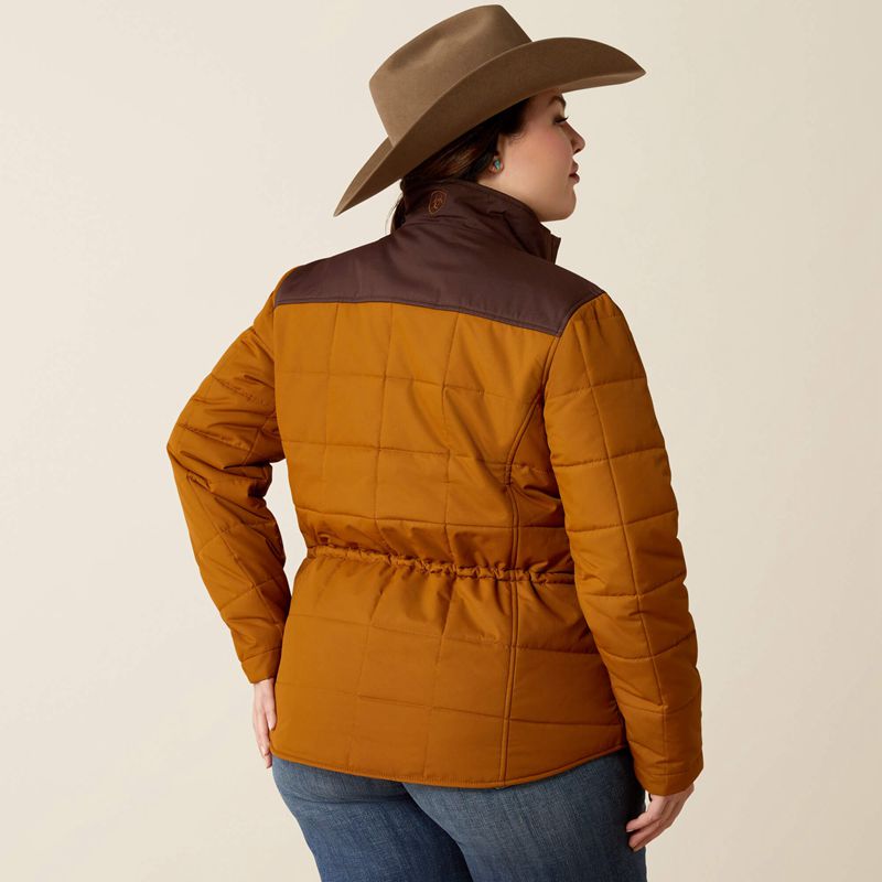 Chestnut/Chocolate Plum Ariat Crius Insulated Jacket | 27HFXNJDC