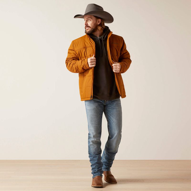 Chestnut Ariat Crius Insulated Jacket | 60BVWJZKX