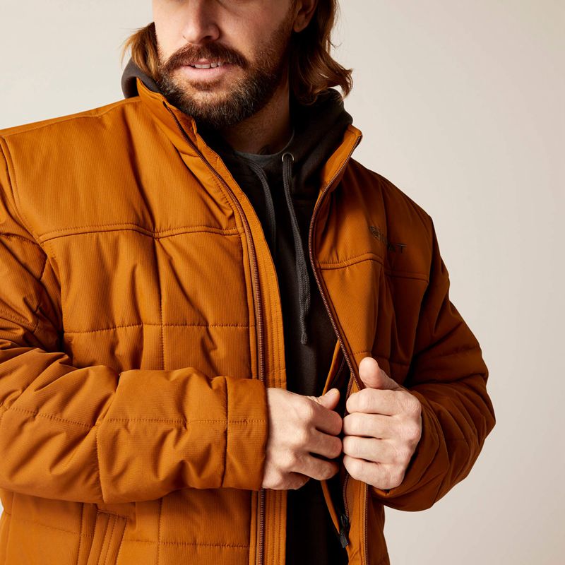 Chestnut Ariat Crius Insulated Jacket | 60BVWJZKX