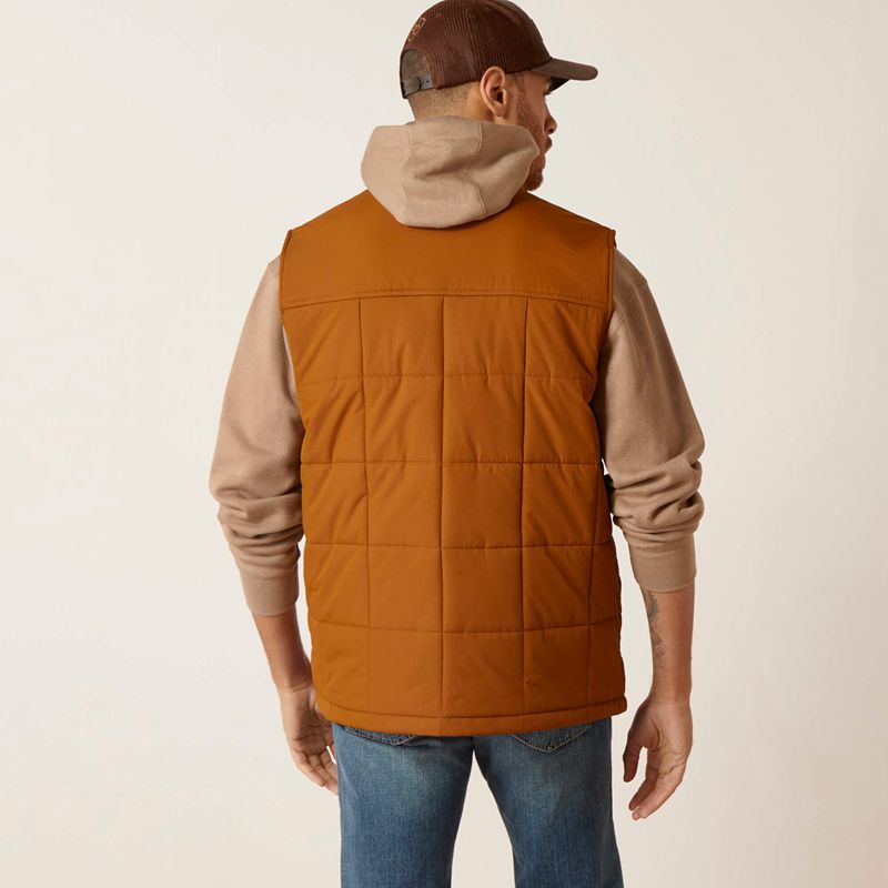 Chestnut Ariat Crius Insulated Vest | 27BOVLYPH