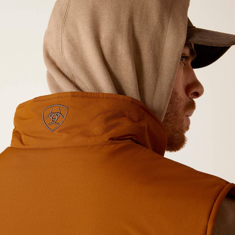 Chestnut Ariat Crius Insulated Vest | 27BOVLYPH