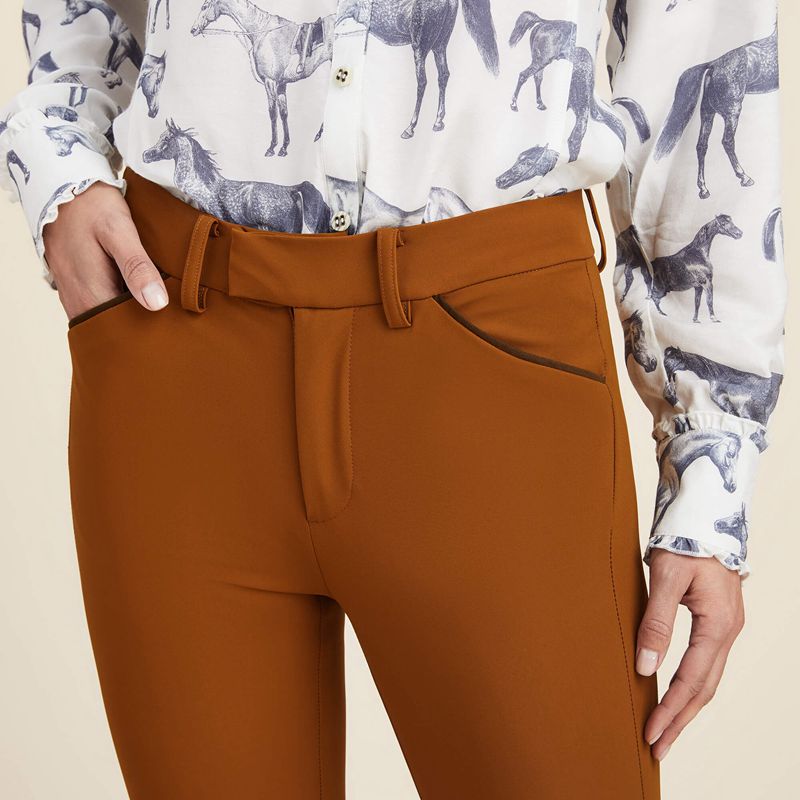 Chestnut Ariat Marlow Pant | 82SJTCNMG