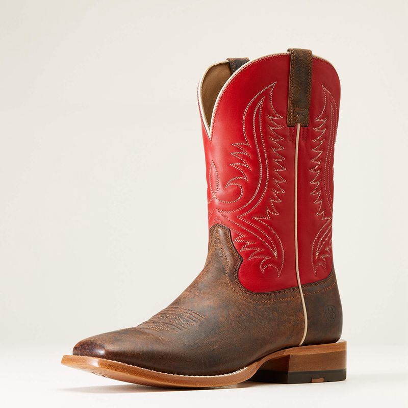 Chestnut Brown Ariat Circuit Paxton Cowboy Boot | 39PHKOXGZ