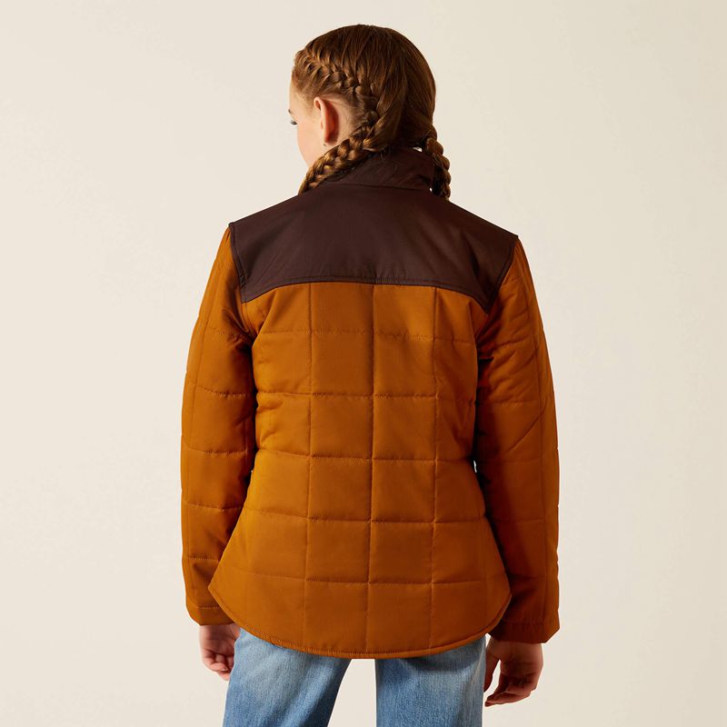 Chestnut Horse/Chocolate Plum Ariat Crius Jacket | 27RDUNJKX