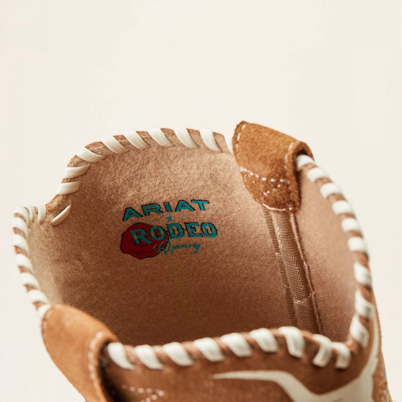 Chestnut Suede/American Cowboy Ariat Bk Futurity Rodeo Quincy Western Boot | 32VERHNJP