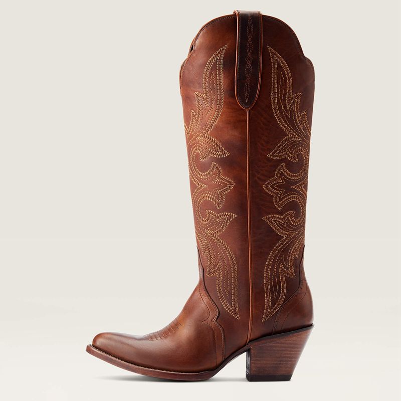 Chic Brown Ariat Belinda Stretchfit Western Boot | 34ATGJMLI