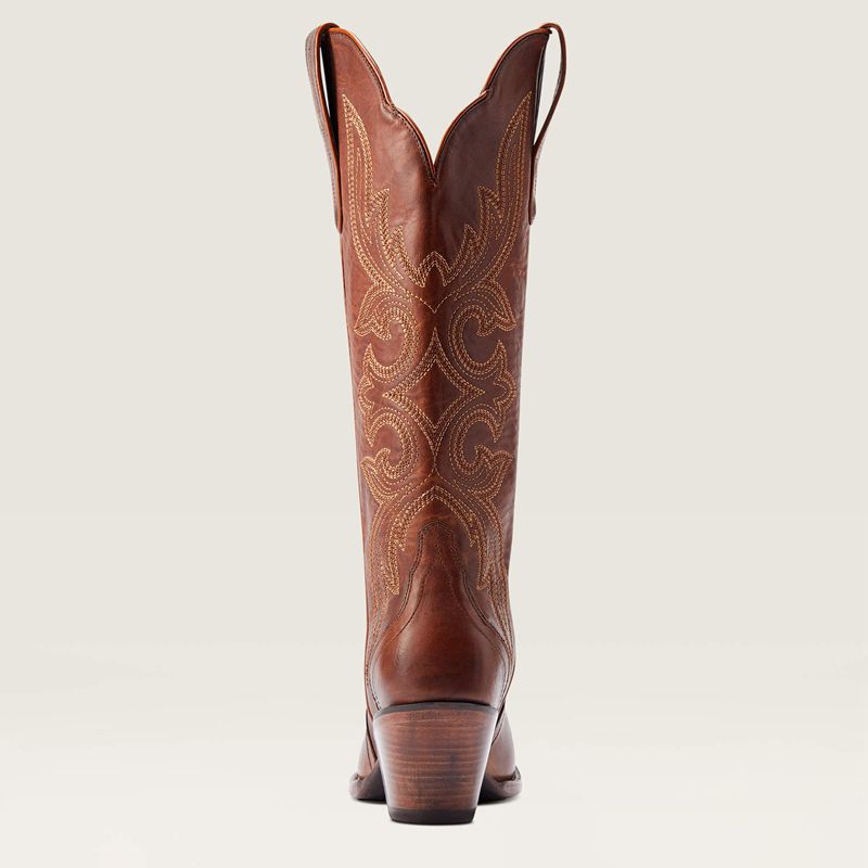 Chic Brown Ariat Belinda Stretchfit Western Boot | 34ATGJMLI