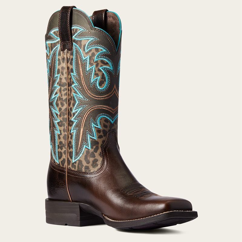 Chocolate Chip Ariat Lonestar Western Boot | 94TOSQJVI