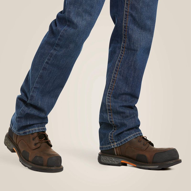 Clay Ariat Fr M5 Straight Basic Stackable Straight Leg Jean | 91XCTRSBJ