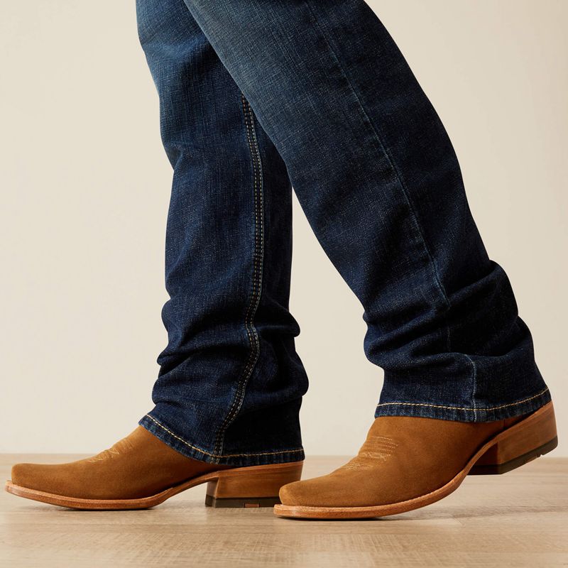 Clint Ariat M4 Relaxed Challenger Boot Cut Jeans | 61ZVSLFCM